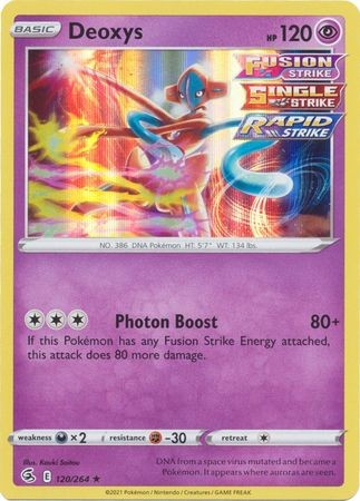 Deoxys 120 264 fusion strike - deoxys,